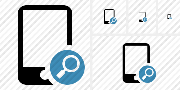 Smartphone Search Icon Smartphone Search Icon