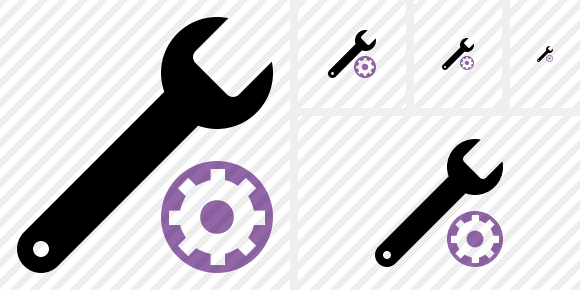 Spanner Settings Symbol