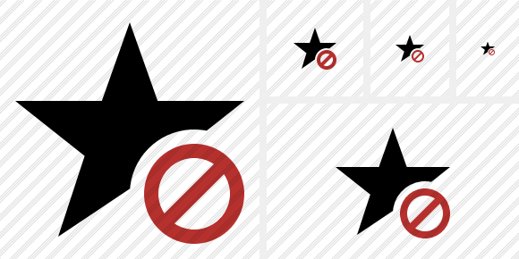 Star Block Icon Star Block Icon