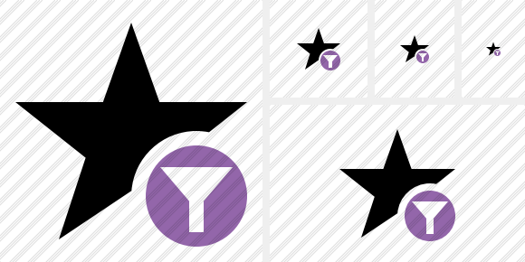 Star Filter Icon Star Filter Icon
