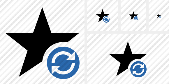 Star Refresh Icon Star Refresh Icon