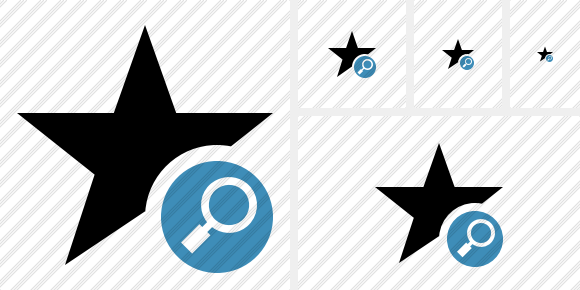 Star Search Icon Star Search Icon