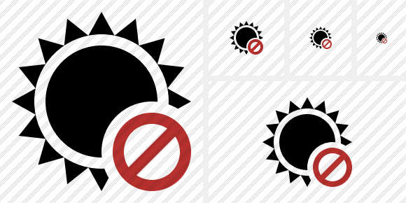 Sun Block Symbol