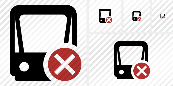 Tram 2 Cancel Icon Tram 2 Cancel Icon