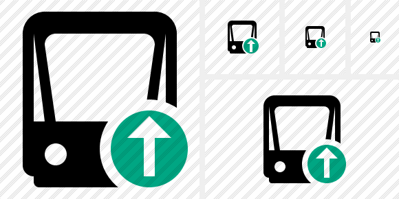 Tram 2 Upload Icon Tram 2 Upload Icon