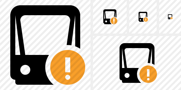 Tram 2 Warning Icon Tram 2 Warning Icon
