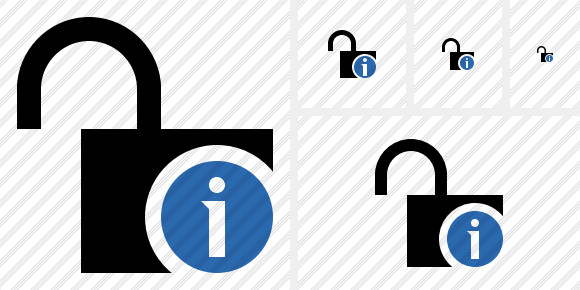 Unlock Information Icon