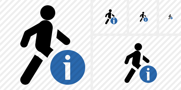 Walking Information Icon