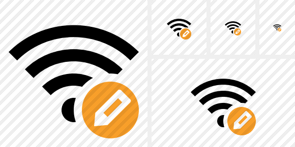 Wi Fi Edit Symbol