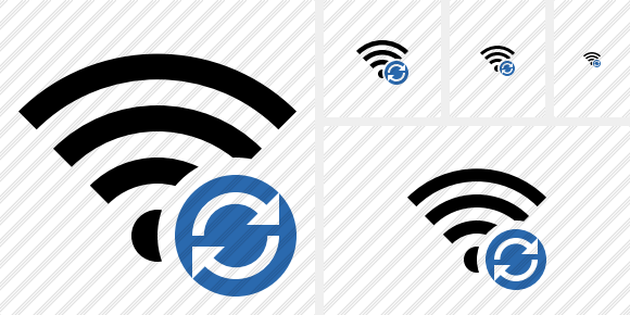 Icono Wi Fi Refresh