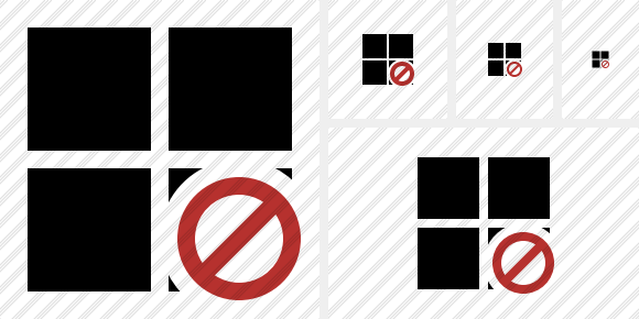 Icono Windows Block