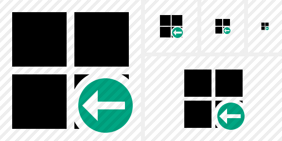 Windows Previous Symbol