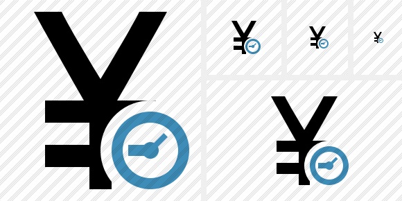 Yen Yuan Clock Icon Yen Yuan Clock Icon