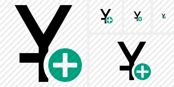 Yuan Add Symbol