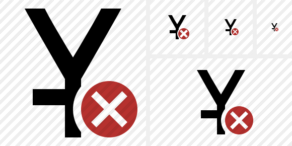 Yuan Cancel Icon Yuan Cancel Icon