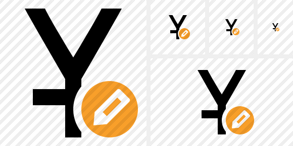 Yuan Edit Symbol