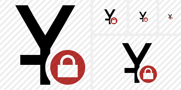 Yuan Lock Icon Yuan Lock Icon