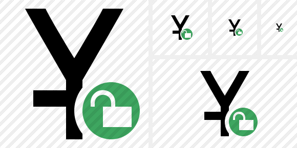 Yuan Unlock Symbol
