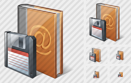 Address Book Save Icon Address Book Save Icon
