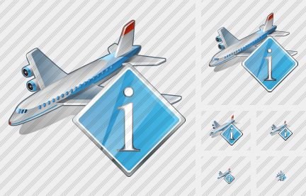 Airplane Info Icon Airplane Info Icon