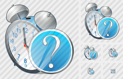 Alarm Clock Question Icon