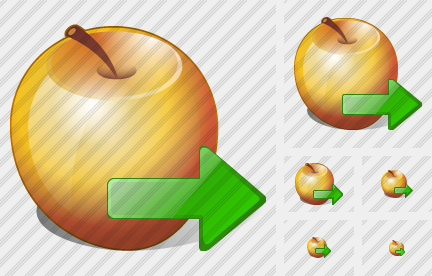 Apple Export Icon Apple Export Icon