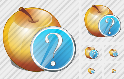 Apple Question Icon Apple Question Icon