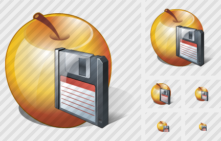 Apple Save Icon Apple Save Icon