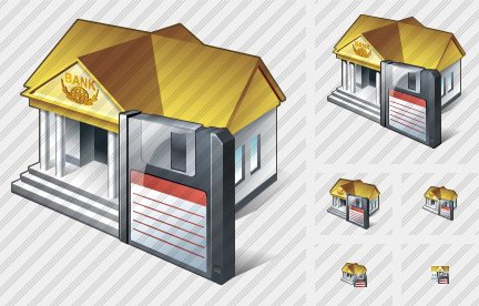 Bank Save Icon Bank Save Icon