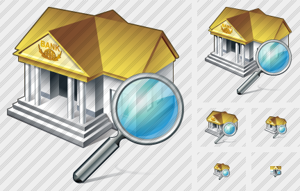 Bank Search Icon