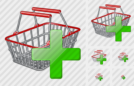 Basket Add Icon Basket Add Icon