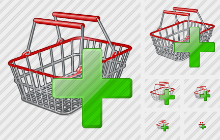 Иконка Корзина Добавить