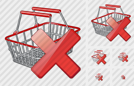 Basket Delete Icon Basket Delete Icon