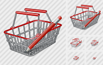 Basket Edit Icon Basket Edit Icon