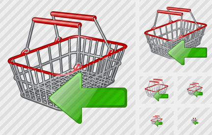 Basket Import Icon Basket Import Icon