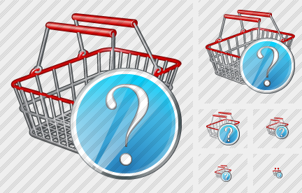 Basket Question Icon Basket Question Icon