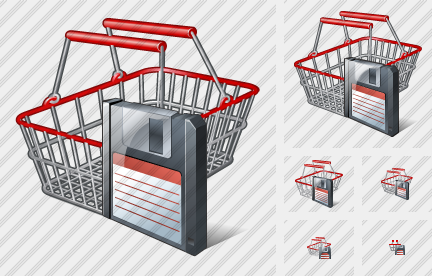 Basket Save Icon Basket Save Icon