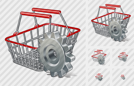 Icône Basket Settings