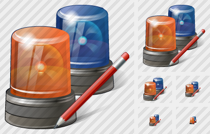 Beacon Light Edit Icon Beacon Light Edit Icon