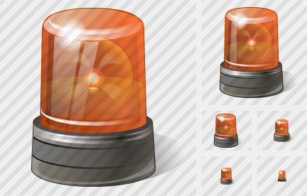 Beacon Light Red Icon Beacon Light Red Icon