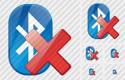 Bluetooth Delete Icon Bluetooth Delete Icon