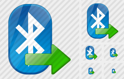 Bluetooth Export Icon Bluetooth Export Icon