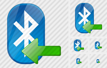 Bluetooth Import Icon Bluetooth Import Icon
