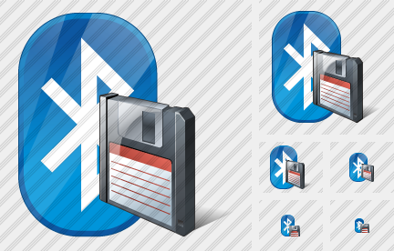 Bluetooth Save Icon Bluetooth Save Icon