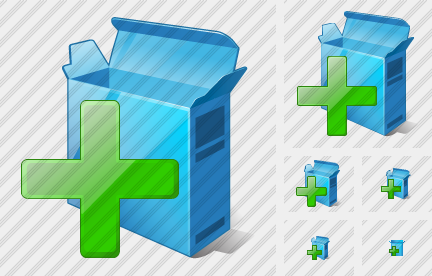 Box Open Add Icon Box Open Add Icon