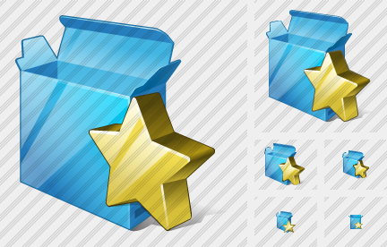 Box Open Favorite Icon Box Open Favorite Icon