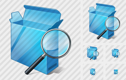 Box Open Search 2 Icon Box Open Search 2 Icon