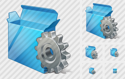Иконка Открытая коробка Настроить