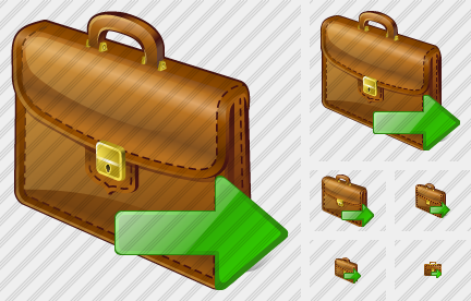 Breafcase Export Icon Breafcase Export Icon