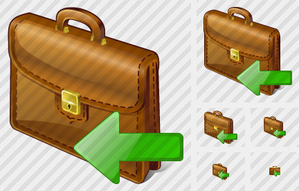 Breafcase Import Icon Breafcase Import Icon